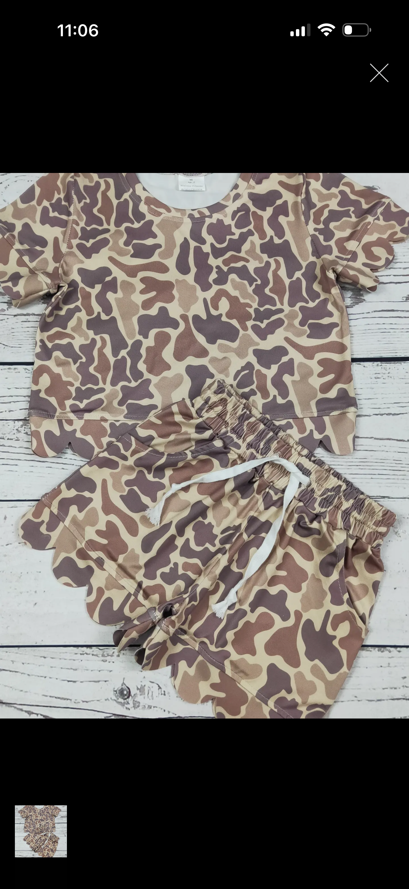 Girls matching set
